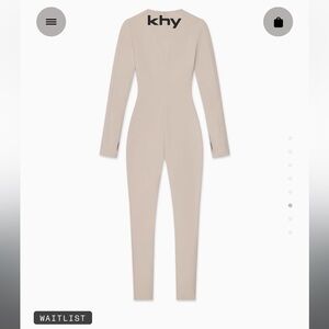 KHY Longsleeve Catsuit “Stone” Brand new NEVER WORN